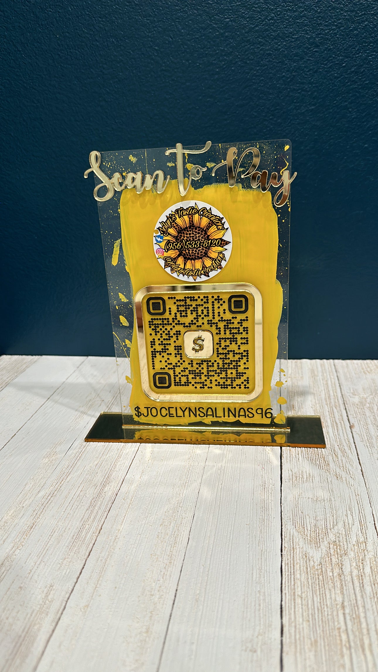 Scan to Pay Business Sign - 1QR Code