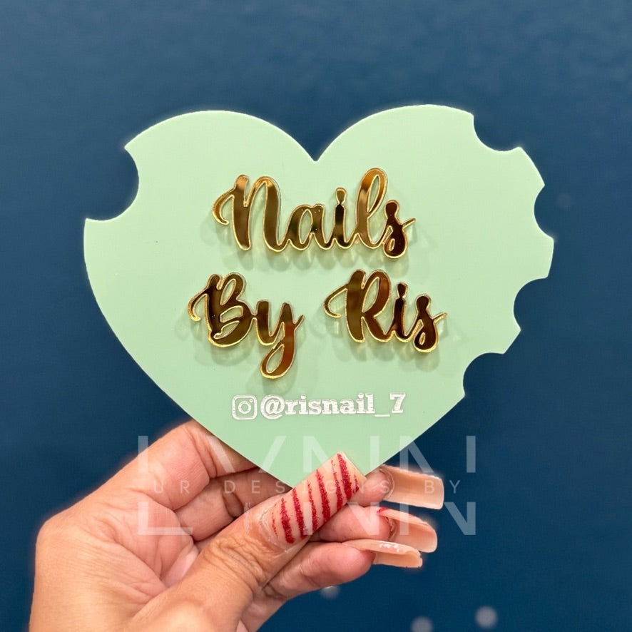 Nail Photo Prop - Heart