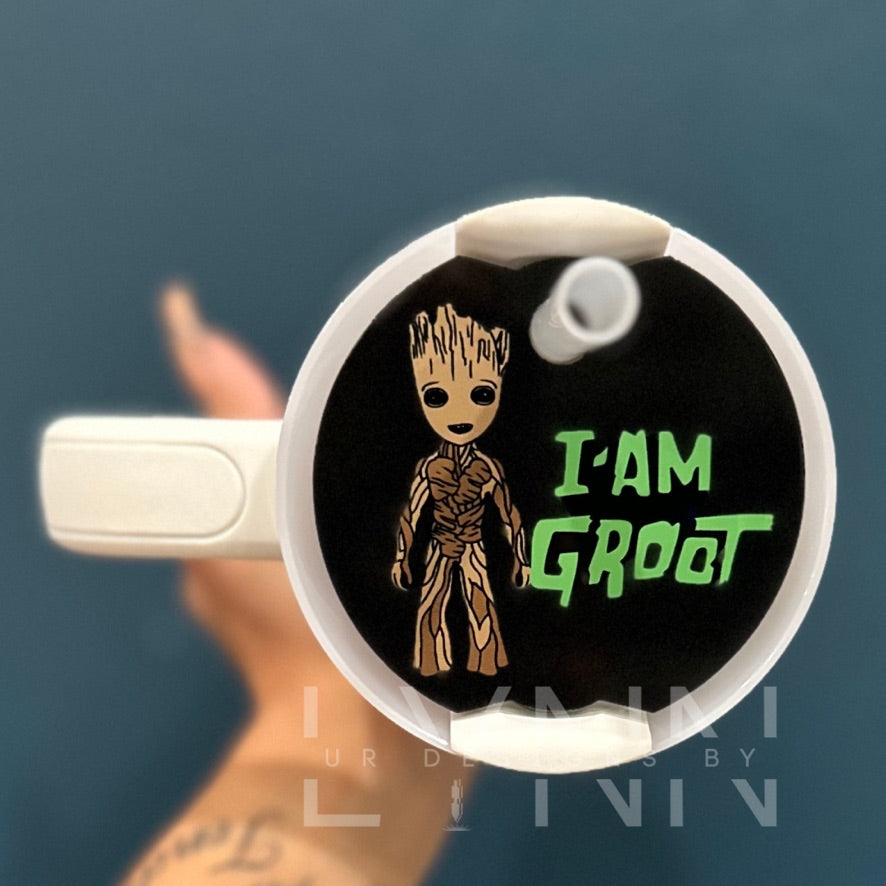 I am Groot Inspired Stanley Topper