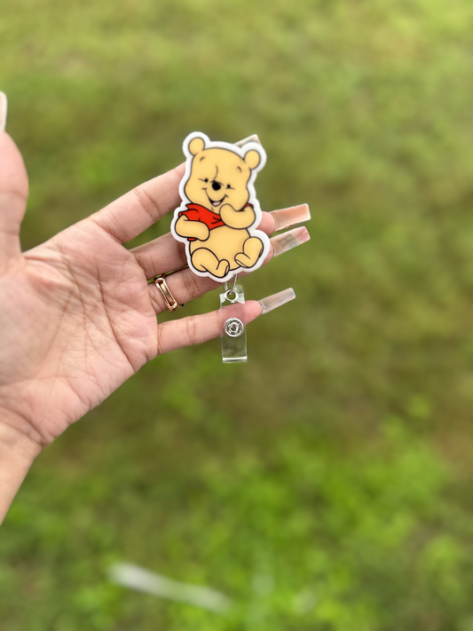 Winnie The Pooh Inspired Badge Reel