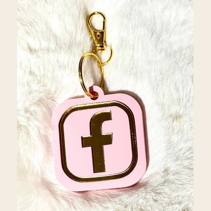 NFC Social Media Business Keychains