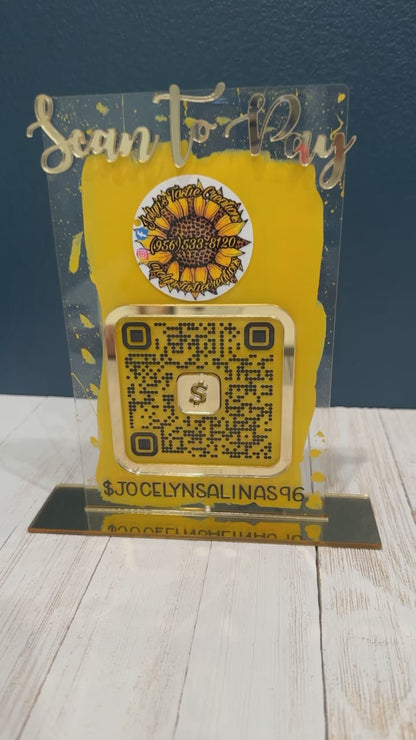 Scan to Pay Business Sign - 1QR Code